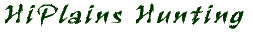 HiPlains Hunting